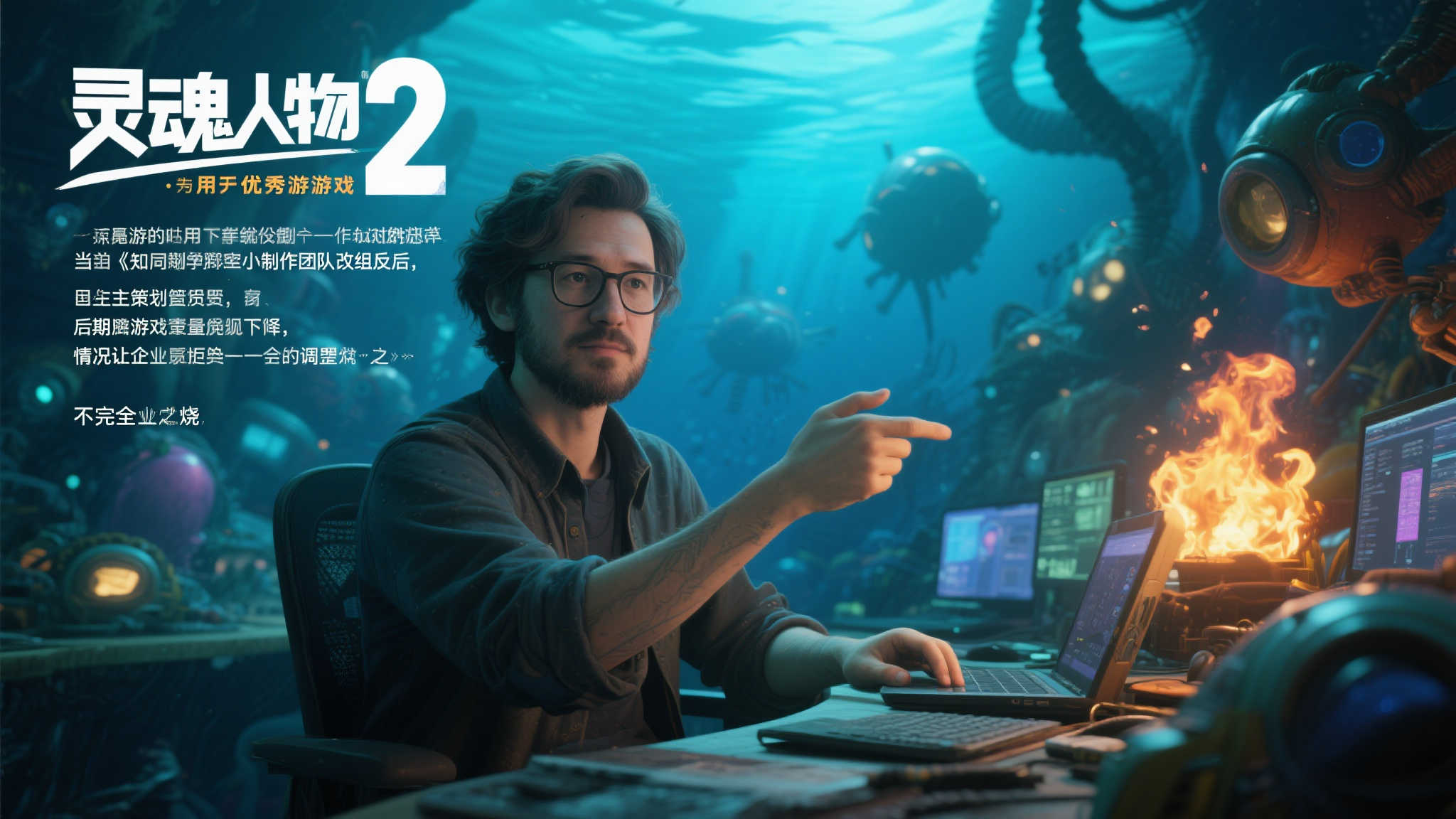 《深海迷航2》开发团队变动引争议：玩家呼吁尊重核心成员贡献！